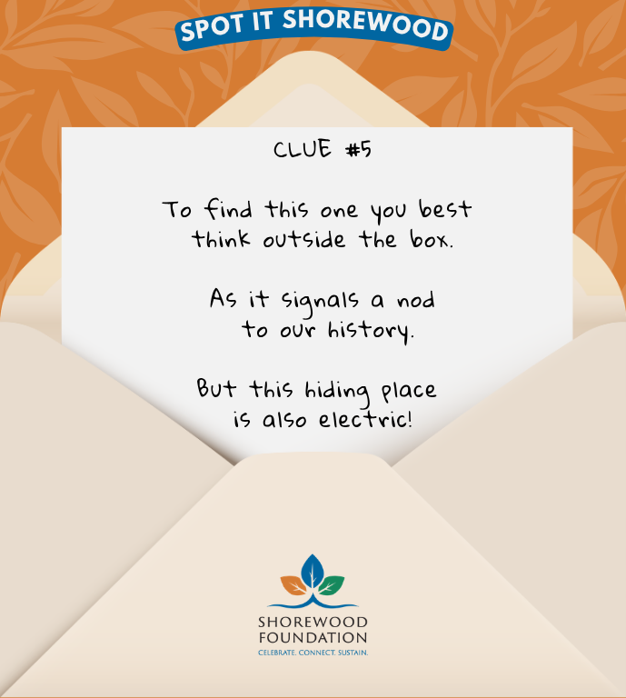 Spot It Shorewood Clue 5
